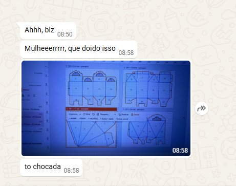Depoimento de aluna do Método MAE (print do WhatsApp, com nome oculto)