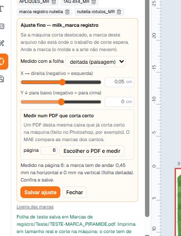 Medir num PDF que corta certo: a marca tem de andar 0,45 mm na horizontal